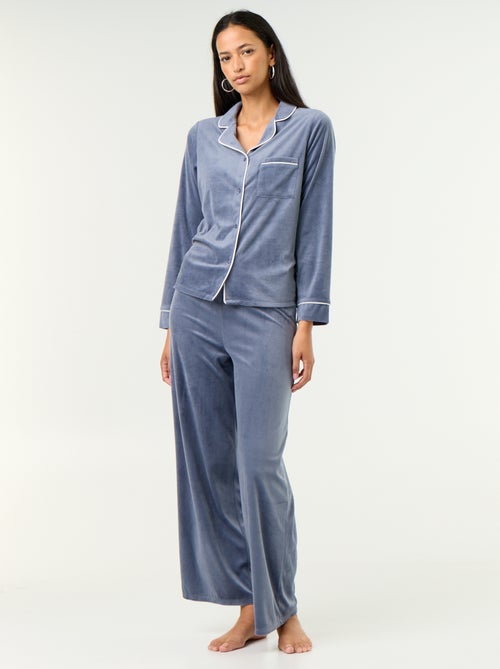 2-delige pyjamaset - Blouse + broek - Kiabi