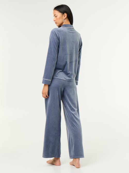 2-delige pyjamaset - Blouse + broek - Kiabi