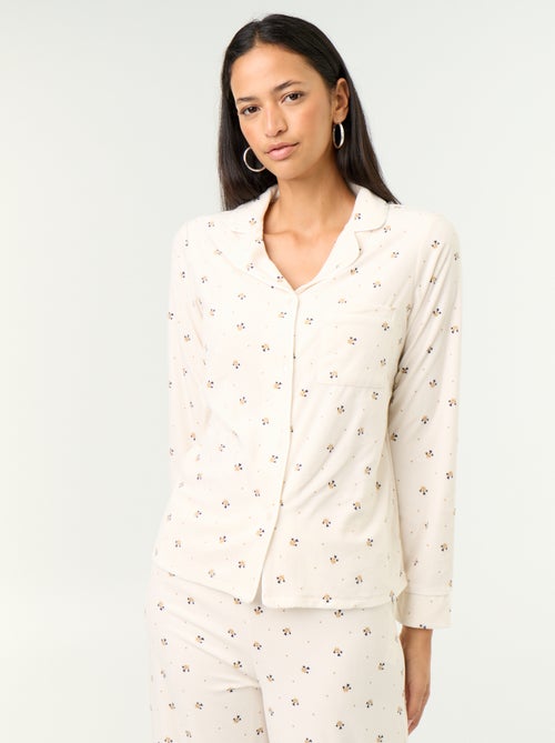 2-delige pyjamaset - Blouse + broek - Kiabi