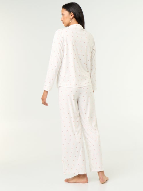 2-delige pyjamaset - Blouse + broek - Kiabi