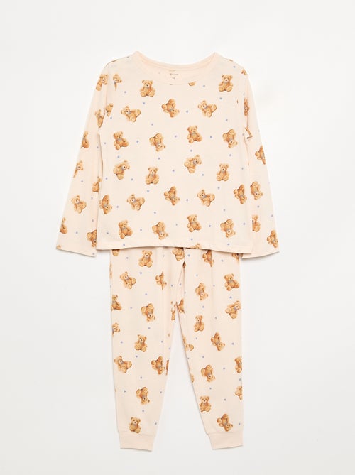 2-delige pyjamaset - set van 2 - Kiabi