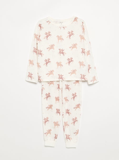 2-delige pyjamaset - set van 2 - Kiabi