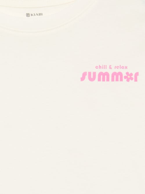 2-delige pyjamaset - short + T-shirt - Kiabi