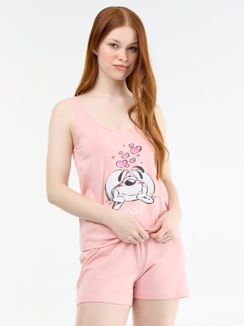 2-delige pyjamaset 'Diddle' met short en débardeur - Kiabi