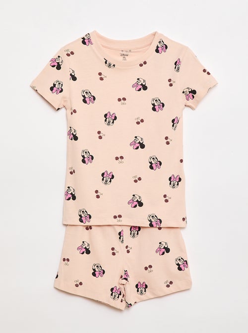 2-delige pyjamaset 'Disney' 'Minnie' T-shirt + short - Kiabi