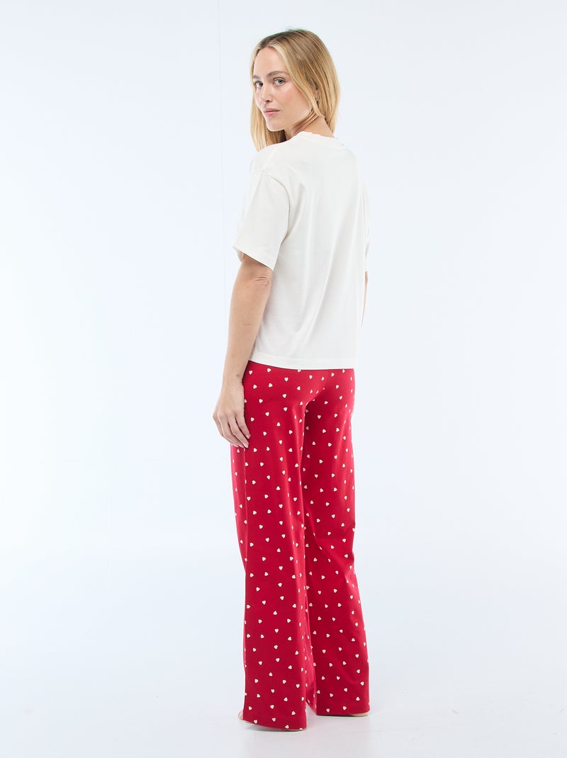 2-delige pyjamaset met 'Minnie' print Wit - Kiabi