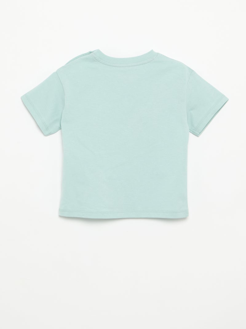 2-delige pyjamaset met short en T-shirt Blauw - Kiabi