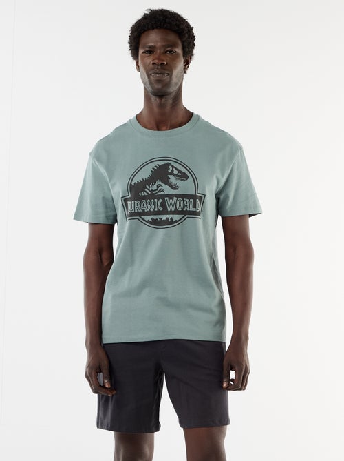 2-delige pyjamaset met short en T-shirt 'Jurassic World' - Kiabi