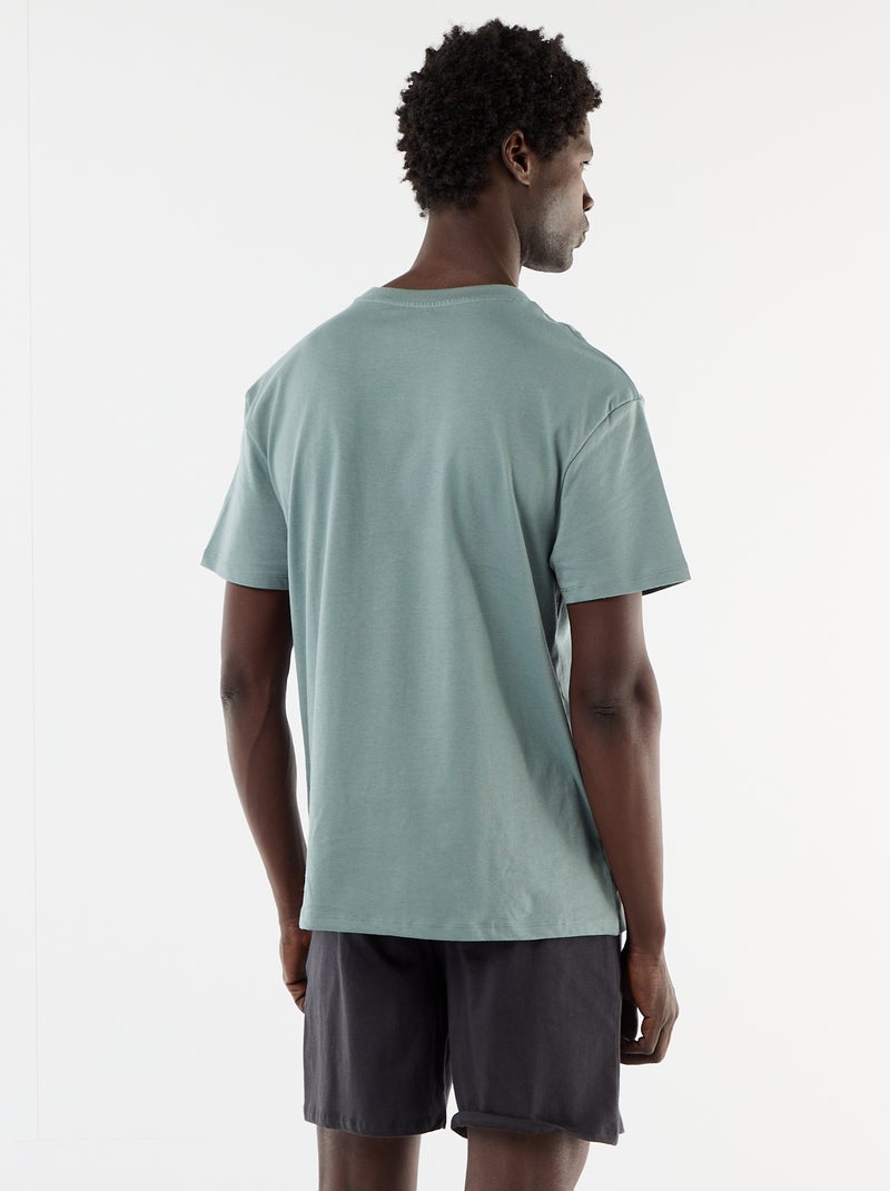 2-delige pyjamaset met short en T-shirt 'Jurassic World' Groen - Kiabi