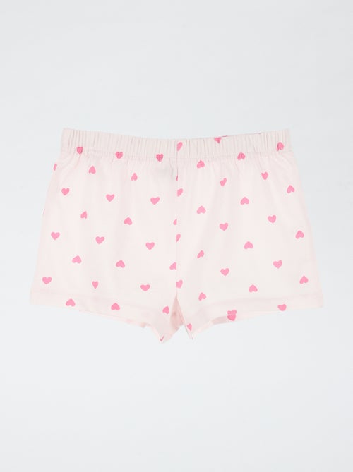 2-delige pyjamaset met short en T-shirt 'Peppa Pig' - Kiabi