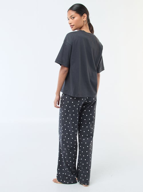 2-delige pyjamaset met 'Stampertje'-print - Kiabi