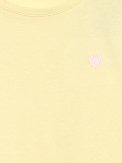 2-delige pyjamaset met T-shirt en korte broek - Kiabi