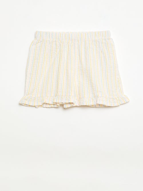 2-delige pyjamaset met T-shirt en korte broek - Kiabi