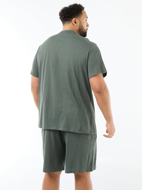 2-delige pyjamaset met T-shirt en korte broek - Kiabi