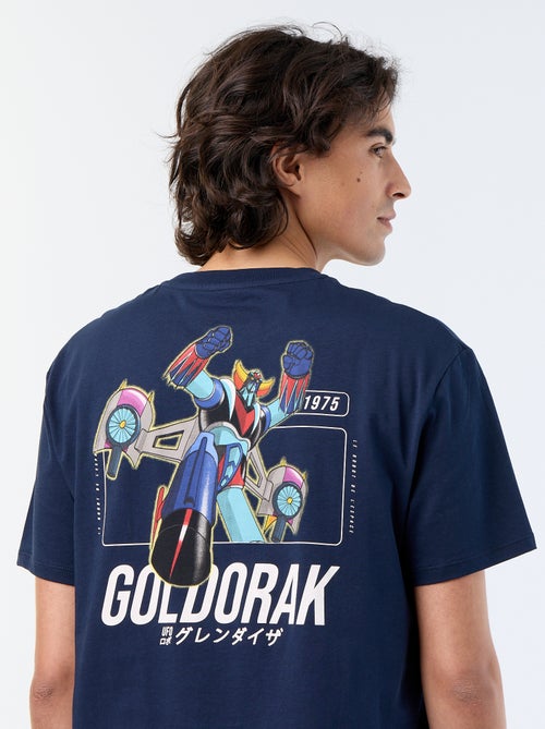 2-delige pyjamaset met T-shirt en short 'Goldorak' - Kiabi