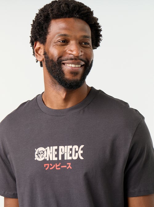 2-delige pyjamaset met T-shirt en short 'One Piece' - Kiabi 2-delige pyjamaset met T-shirt en short 'One Piece' - Kiabi