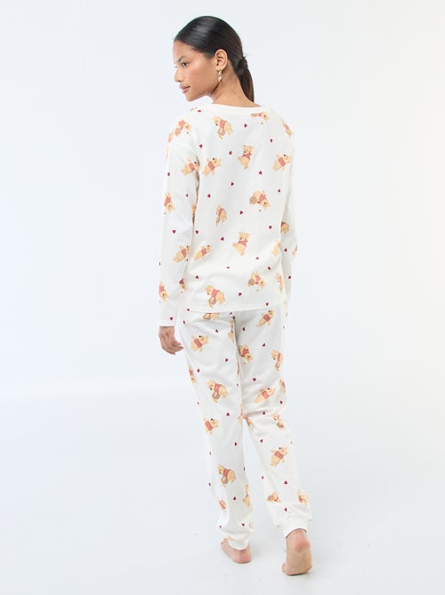 2-delige pyjamaset met 'Winnie' print - Kiabi