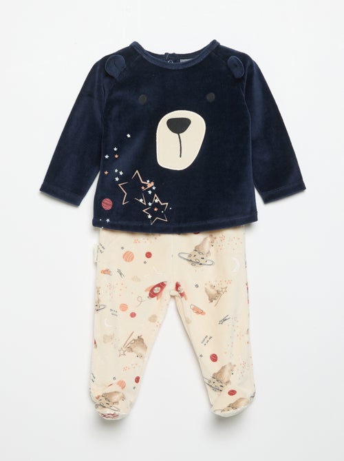 2-delige pyjamaset 'Petit Béguin' - Kiabi
