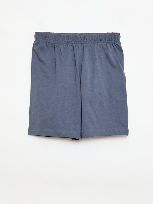 2-delige pyjamaset short + T-shirt - Kiabi