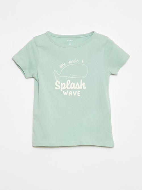 2-delige pyjamaset T-shirt + short - Kiabi