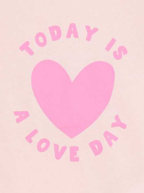 2-delige pyjamaset T-shirt + short - Kiabi