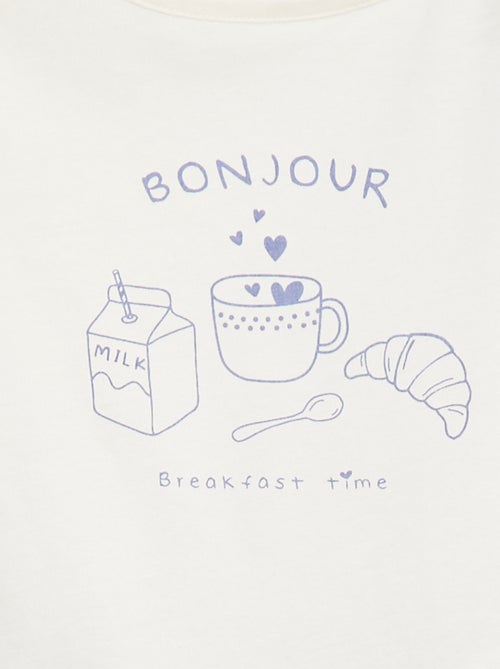 2-delige pyjamaset T-shirt + short - Kiabi