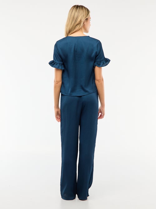 2-delige pyjamaset van crêpejersey - Kiabi