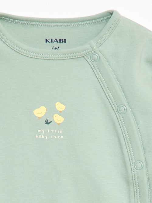 2-delige pyjamaset van fleece - Kiabi