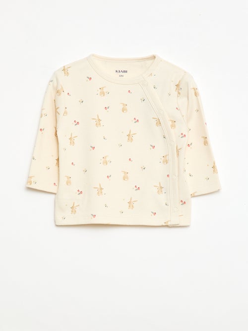 2-delige pyjamaset van fleece - Kiabi