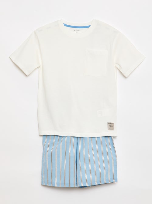 2-delige pyjamashort - Kiabi