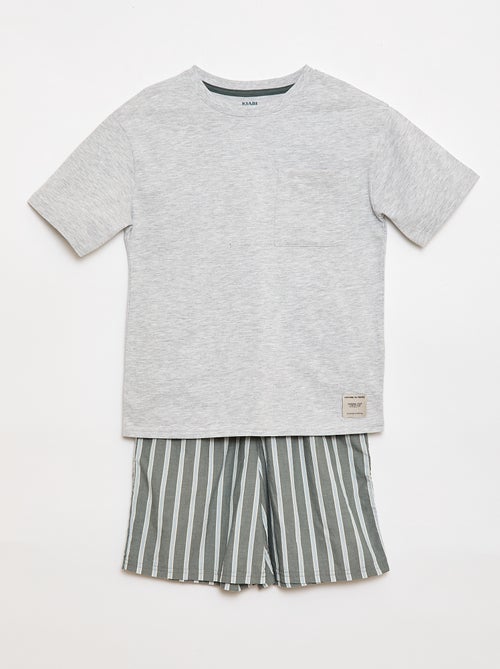 2-delige pyjamashort - Kiabi