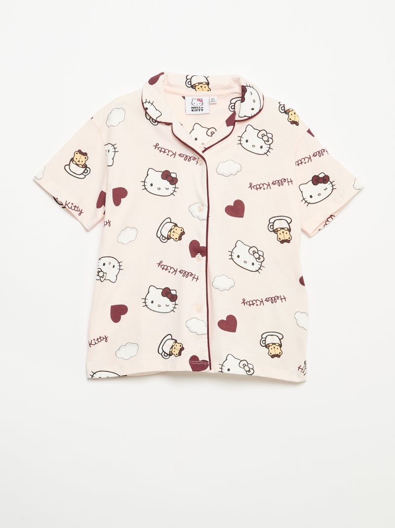 2-delige pyjamashort 'Hello Kitty' Rose - Kiabi