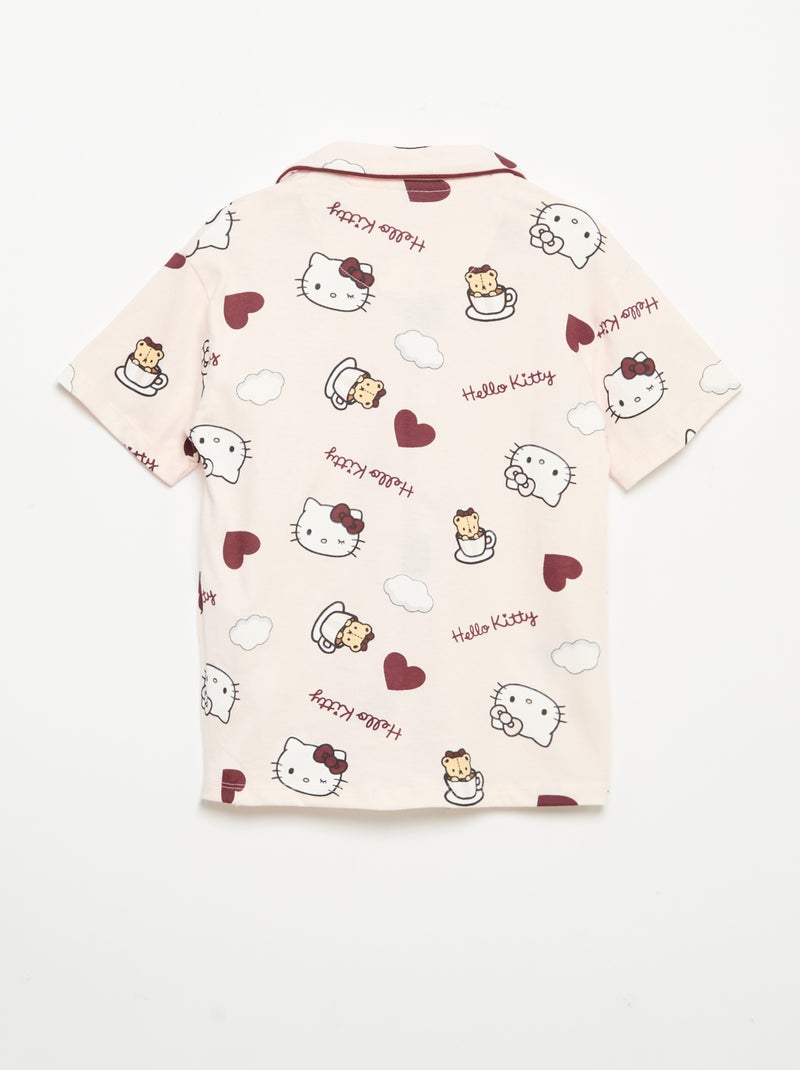 2-delige pyjamashort 'Hello Kitty' Rose - Kiabi