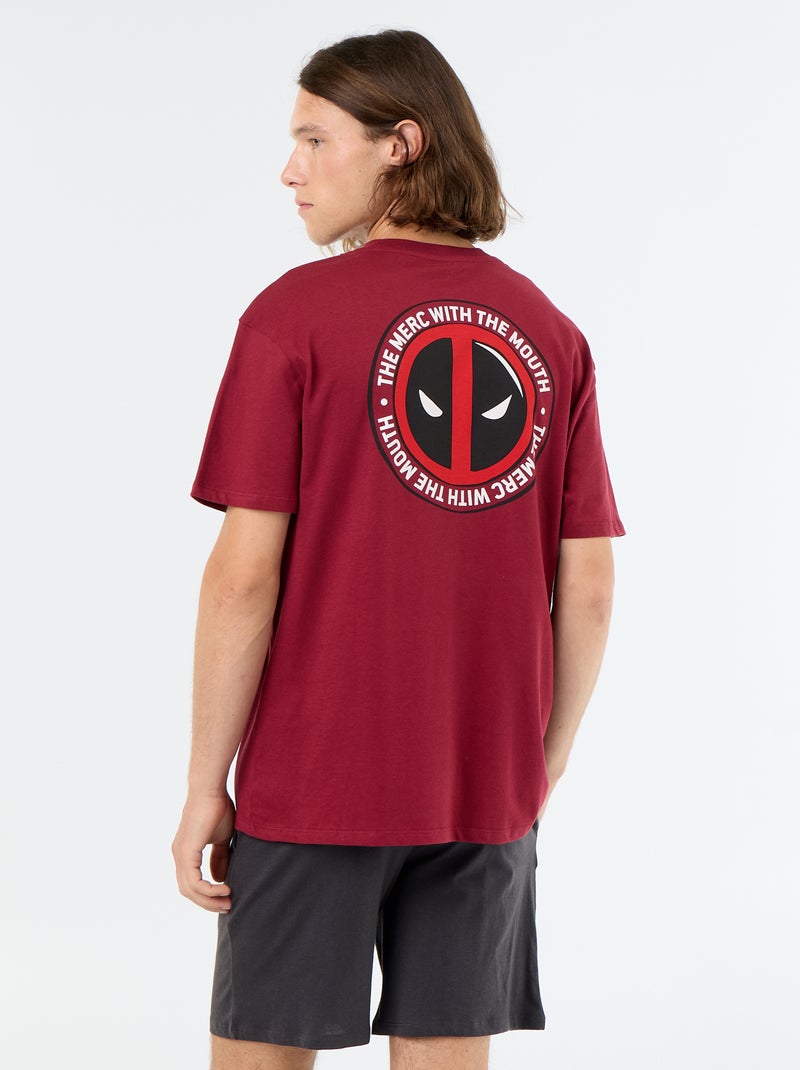 2-delige pyjamashort 'Marvel' Rood - Kiabi