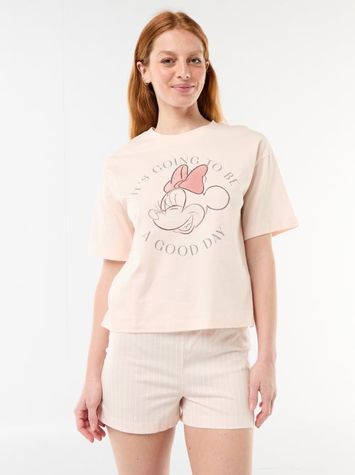 2-delige pyjamashort met 'Minnie'-print - Kiabi
