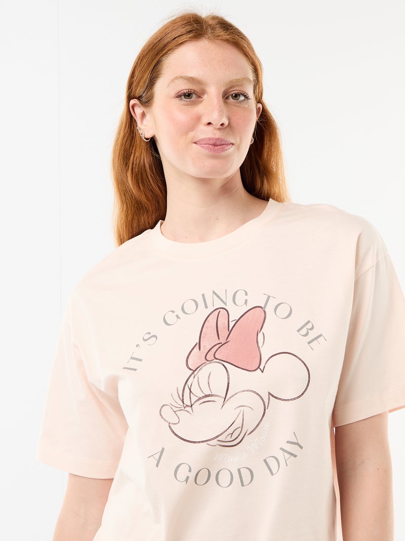 2-delige pyjamashort met 'Minnie'-print Rose - Kiabi