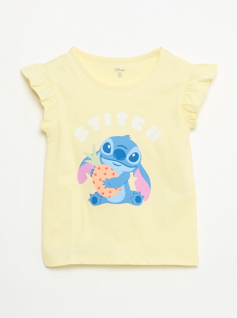 2-delige pyjamashort 'Minnie' 'Disney' Geel - Kiabi