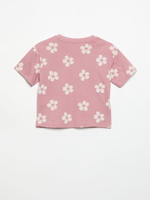 2-delige pyjamashort van bedrukt jerseytricot - Kiabi 2-delige pyjamashort van bedrukt jerseytricot - Kiabi