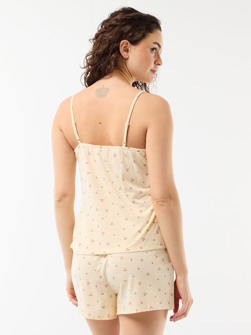 2-delige pyjamashortset met print - Kiabi