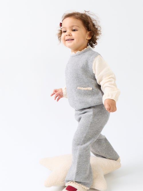 2-delige set - 2-in-1 trui + legging - Kiabi 2-delige set - 2-in-1 trui + legging - Kiabi