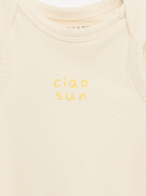 2-delige set - body + short - Kiabi