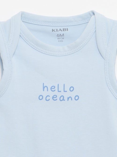 2-delige set - body + short - Kiabi