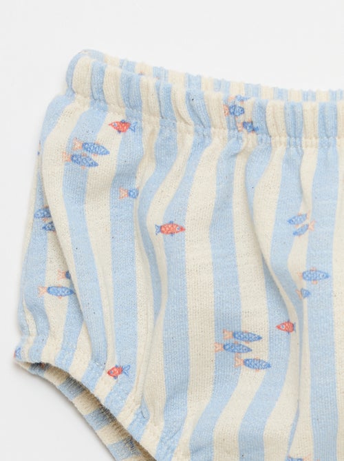 2-delige set - body + short - Kiabi