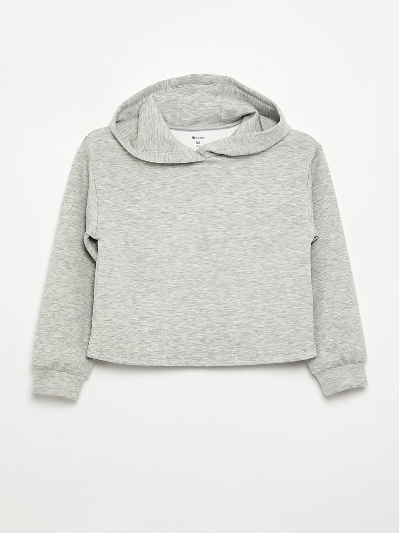 2-delige set - Hoodie + flare legging Grijs - Kiabi