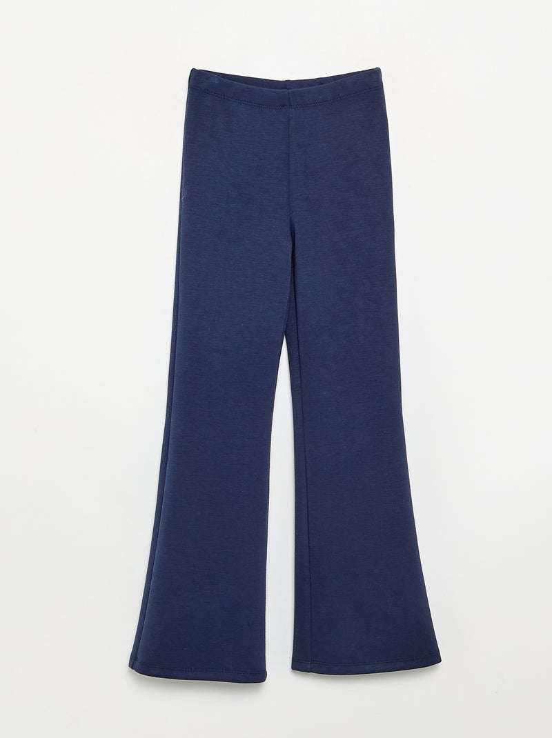 2-delige set - Hoodie + flare legging Marineblauw - Kiabi