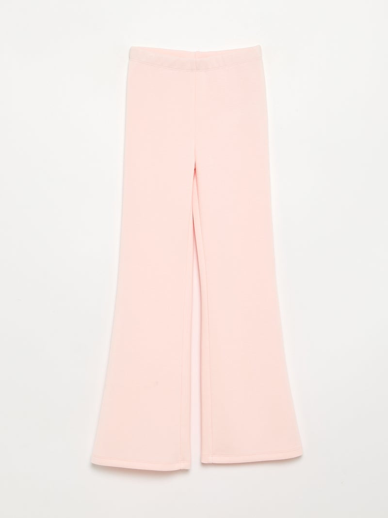 2-delige set - Hoodie + flare legging Rose - Kiabi
