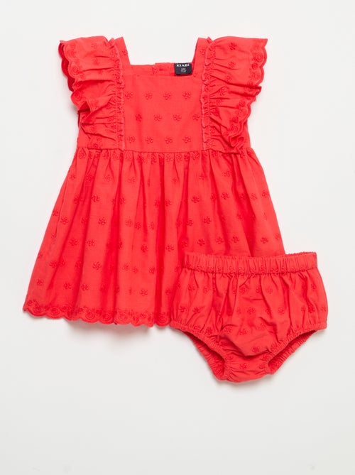 2-delige set - mouwloze jurk + slip - Kiabi