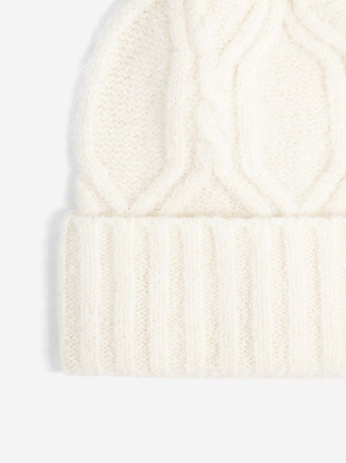 2-delige set - Muts met pompon + nekwarmer - Kiabi