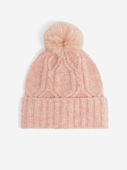 2-delige set - Muts met pompon + nekwarmer - Kiabi