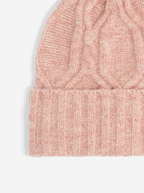 2-delige set - Muts met pompon + nekwarmer - Kiabi